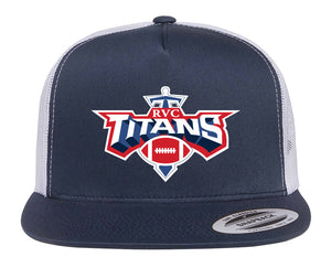 Titans Football Embroidered Trucker Hat