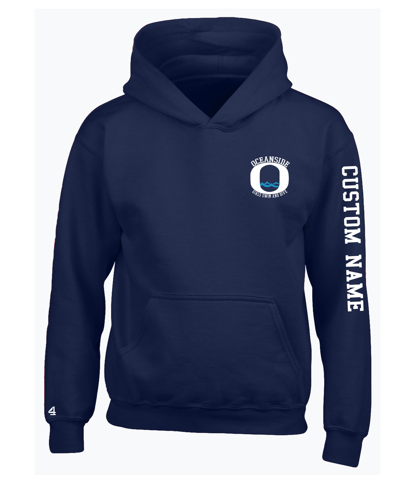 Oceanside Girls Swim and Dive Team Hoodie