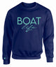 Buo4 Boat Life Crewneck Sweatshirt