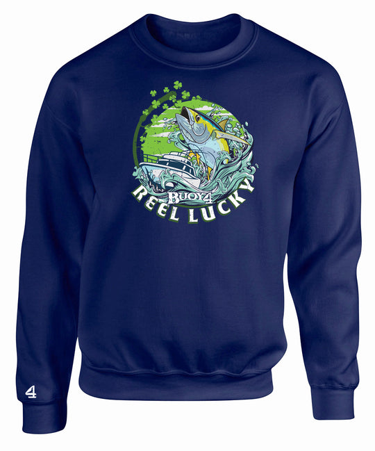 Reel Lucky Crewneck Sweatshirt