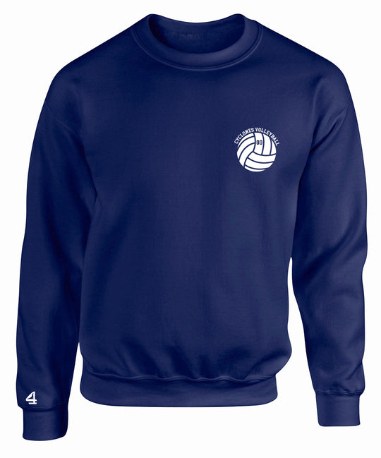 SOUTH SIDE CYCLONES VOLLEYBALL Crewneck