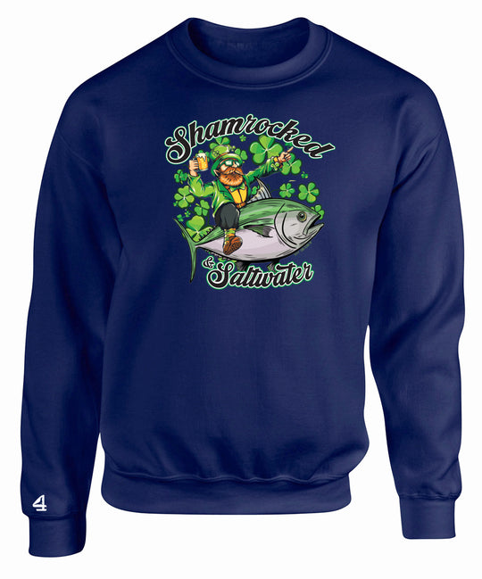 Shamrocked and Saltwater Crewneck Sweatshirt