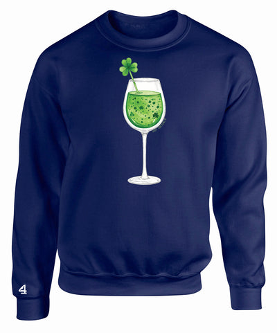 Shamrock Drink Buoy4 Crewneck Sweatshirt