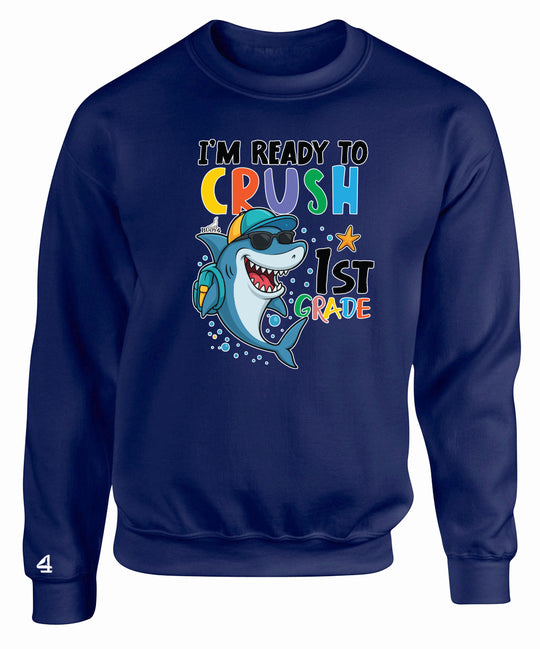 Ready to Crush School Youth Crewneck