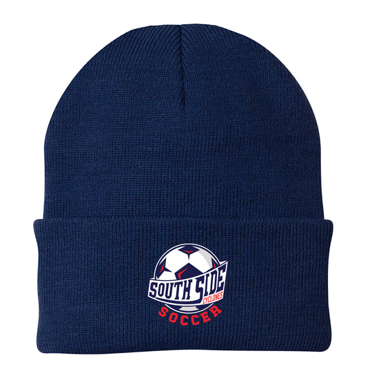 SSMS SOCCER embroidered beanie