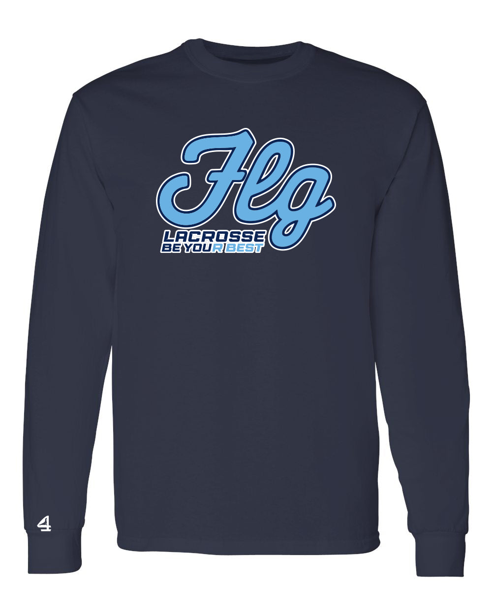 FLG Lacrosse Script Long Sleeve T-shirt