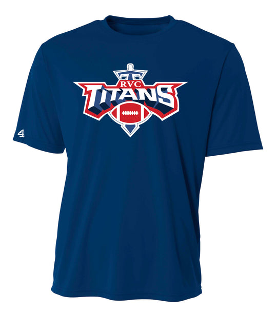 Titans Football short sleeve Performance T Shirt