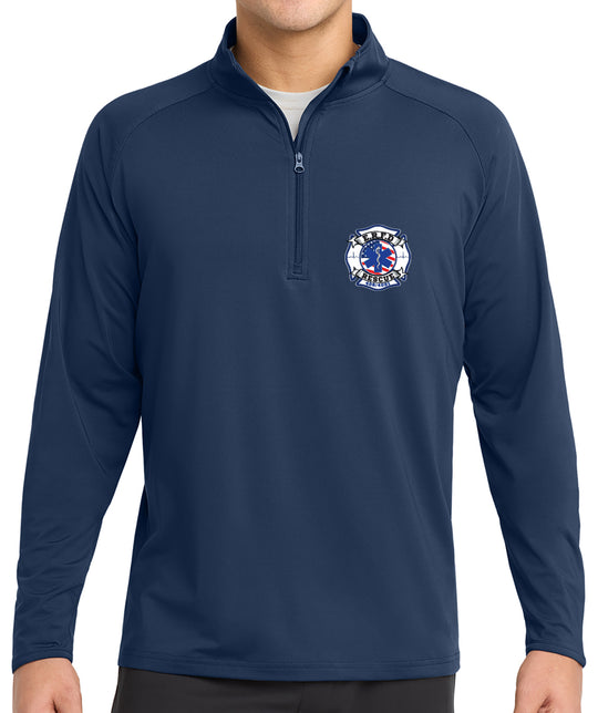E.R.F.D. RESCUE Embroidered 1/4 Zip