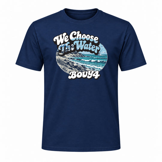 WE CHOOSE THE WATER BEACH DESIGN GRAPHIC TEE