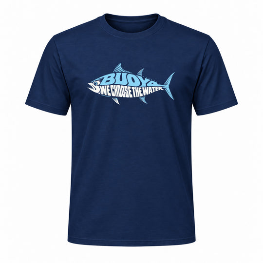 WE CHOOSE THE WATER TUNA DESIGN GRAPHIC TEE