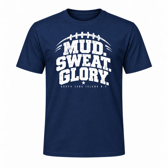 MUD SWEAT GLORY FOOTBALL GRAPHIC TEE