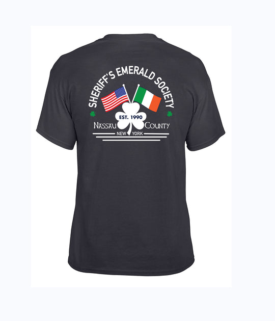 NASSAU COUNTY SHERIFF'S EMERALD SOCIETY SS Tshirt