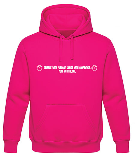 Buoy 4 Girls Basketball Dribble with Purpose Hoodie
