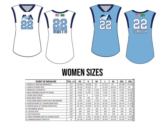 AVA Atlantic Volleyball Academy Uniform