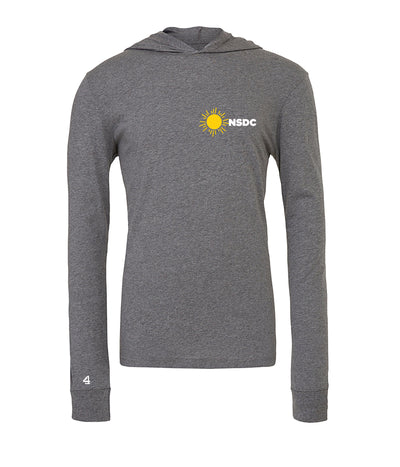 NSDC Long Sleeve  Hooded Tee Shirt