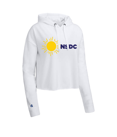 NSDC Women Cropped Lightweight Hoodie