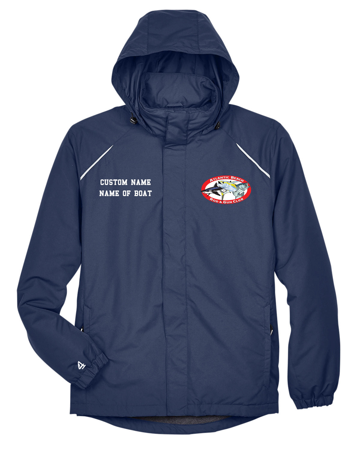 Atlantic Beach Rod & Gun Club Full-Zip Embroidered Fleece-Lined All-Season Jacket