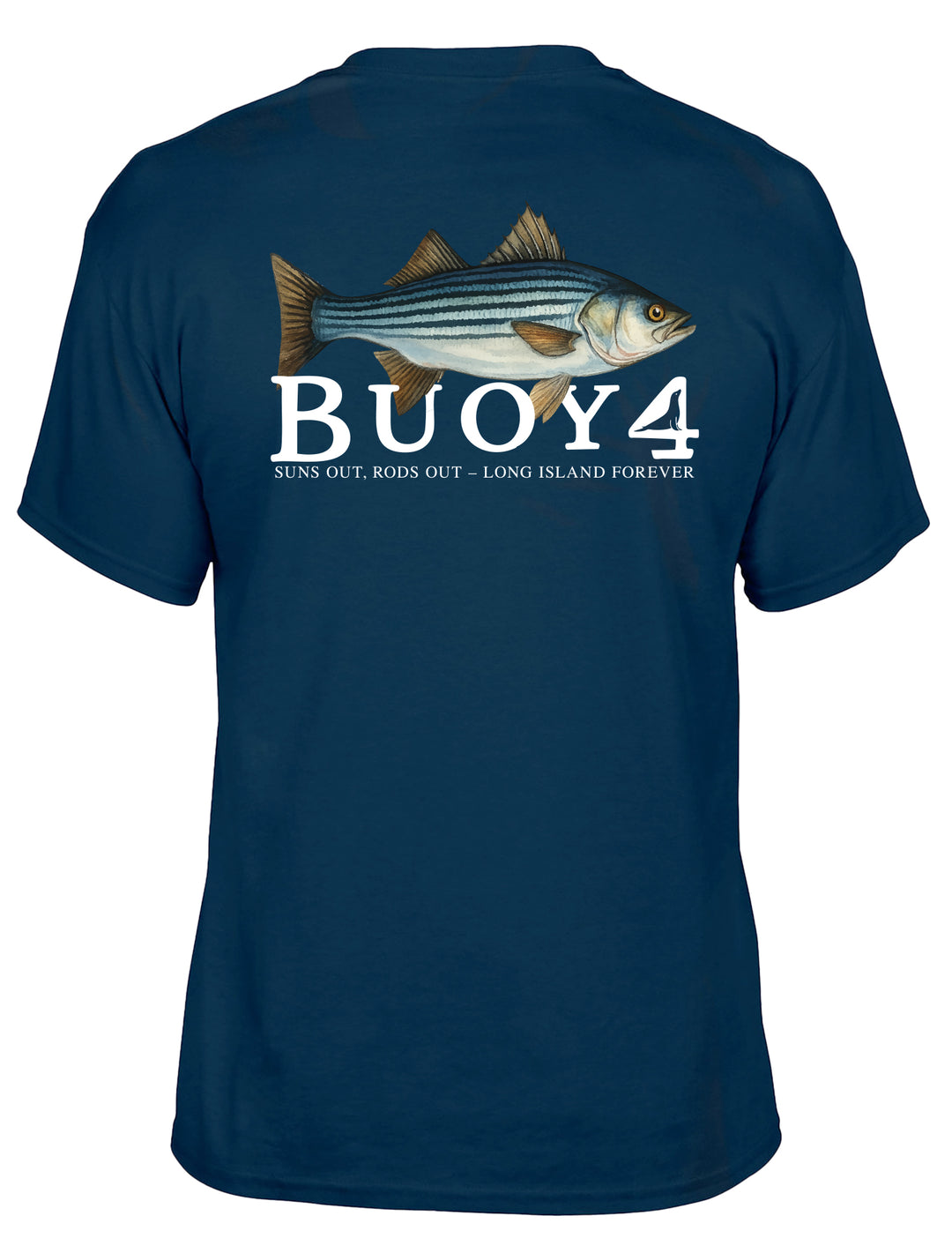 Buoy 4 Striped Bass Short Sleeve Graphic Tee