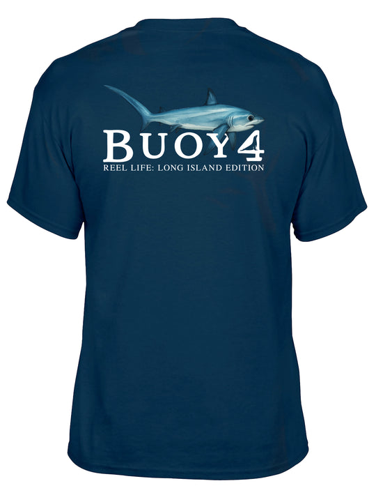 Buoy 4 Thresher Shark Short Sleeve Graphic Tee
