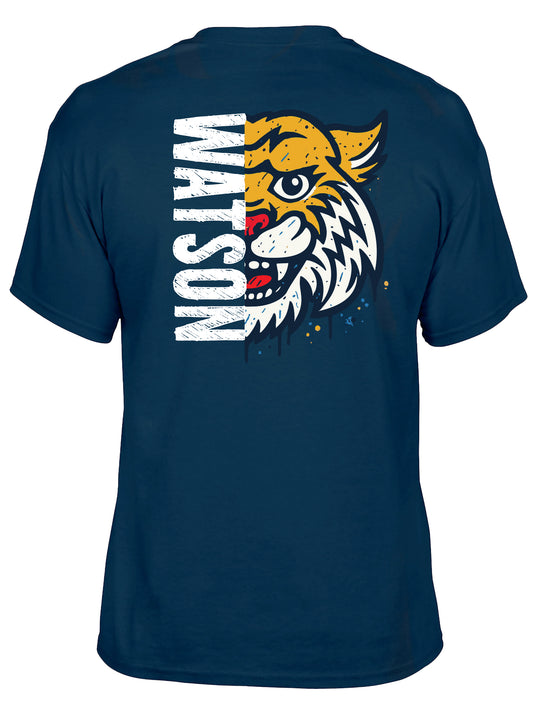 WATSON ELEMENTARY WILDCATS Drip SS Tshirt
