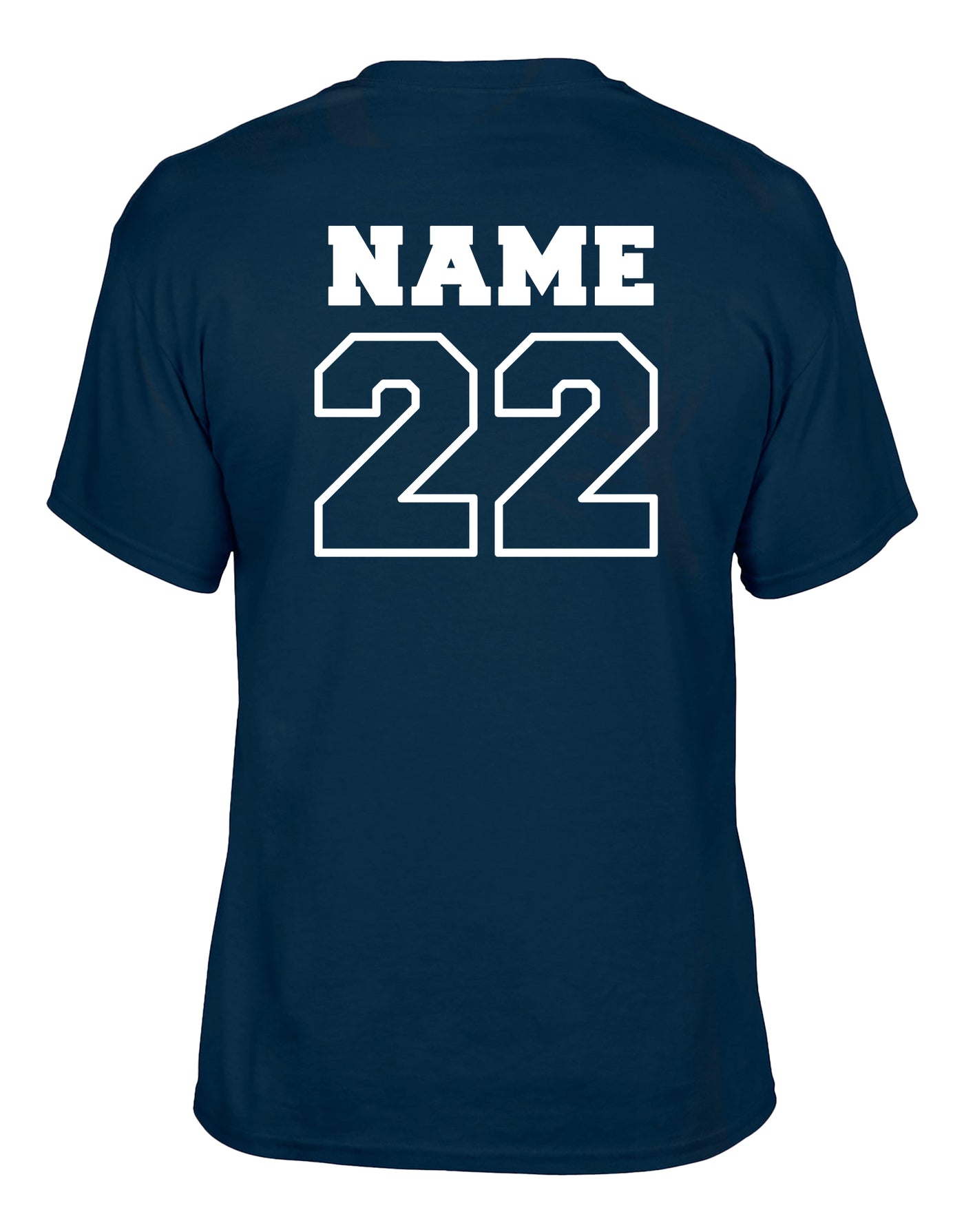 RVC Tigers Baseball Short Sleeve Tee w/ custom name and number