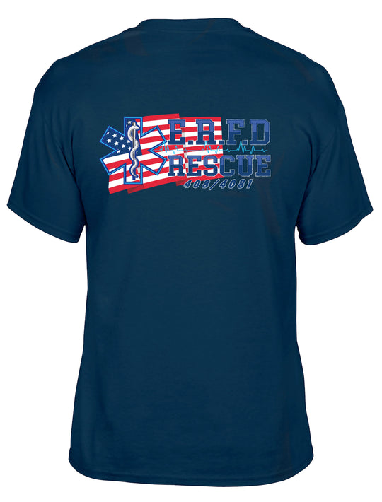 E.R.F.D. RESCUE SHORT SLEEVE TEE
