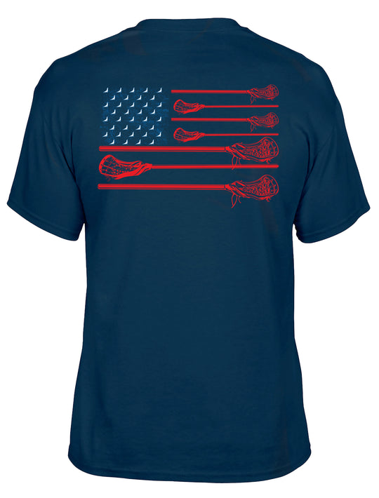Buoy 4 LAX PATRIOTIC Graphic Tee