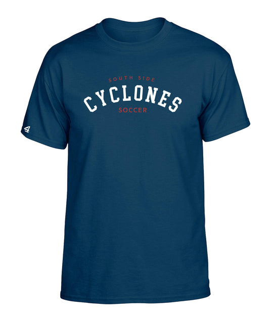 SOUTH SIDE JV SOCCER Cyclones SS Tshirt
