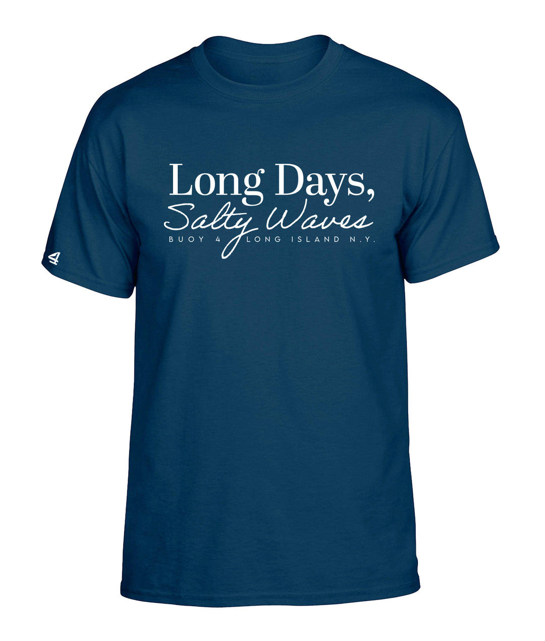 Buoy 4 Long Days Salt Short Sleeve Graphic Tee