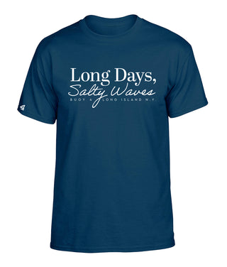 Buoy4 Long Days Salty Waves Short Sleeve Graphic Tee