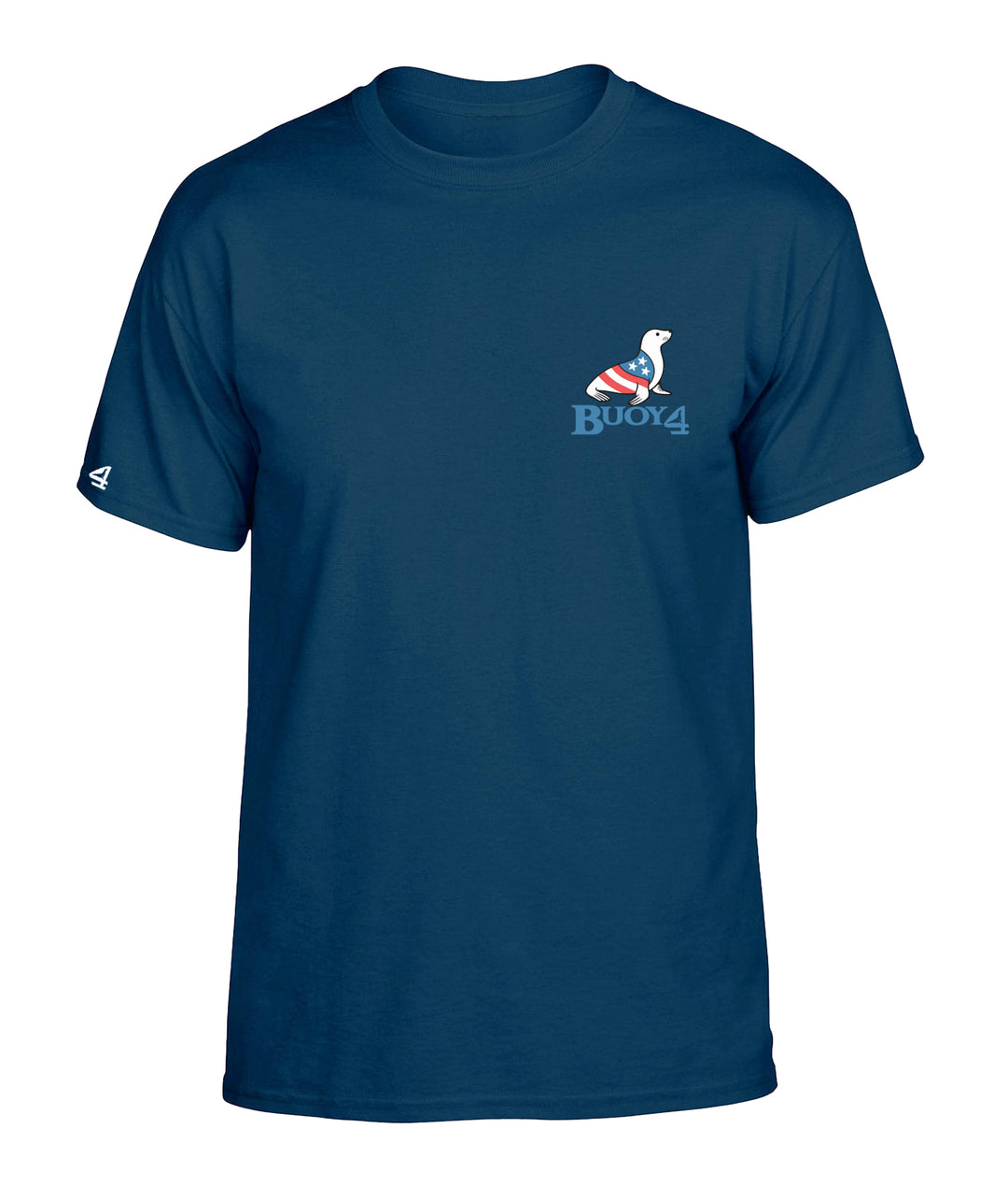 Buoy 4 American Wave Short Sleeve Graphic Tee