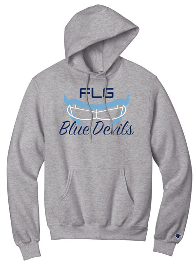 FLG LACROSSE BLUE DEVILS Champion® Powerblend® Pullover Hoodie