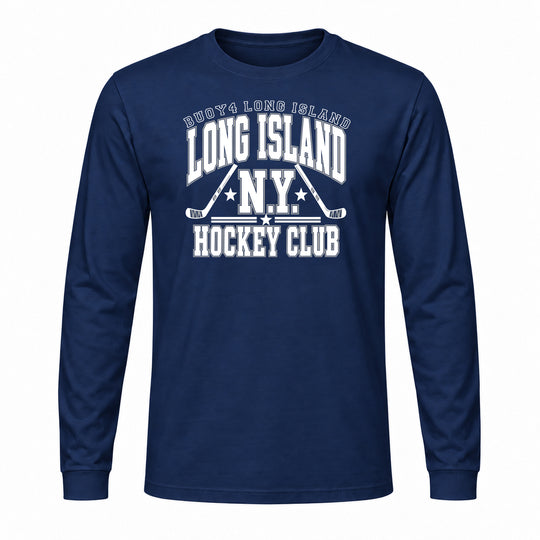 LONG ISLAND HOCKEY CLUB LONG SLEEVE GRAPHIC TEE