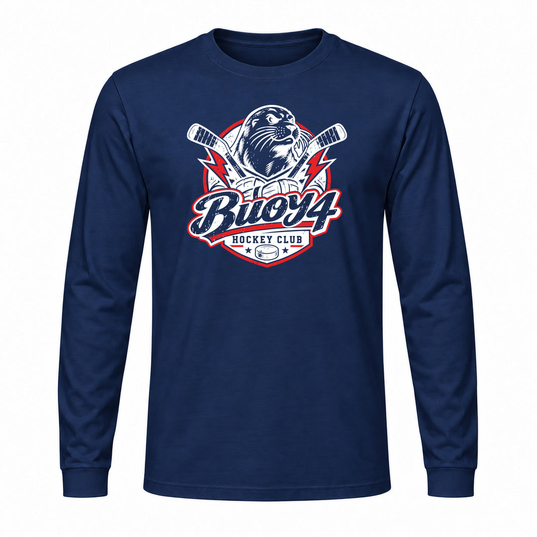 BUOY4 SEAL HOCKEY CLUB LONG SLEEVE GRAPHIC TEE