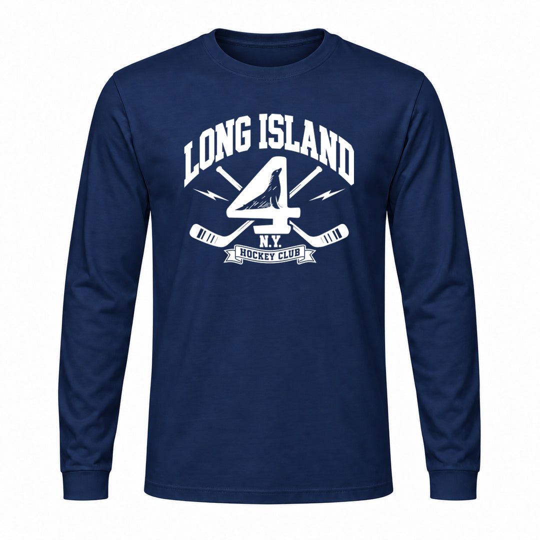 LONG ISLAND HOCKEY CLUB LIGHTNING LONG SLEEVE GRAPHIC TEE