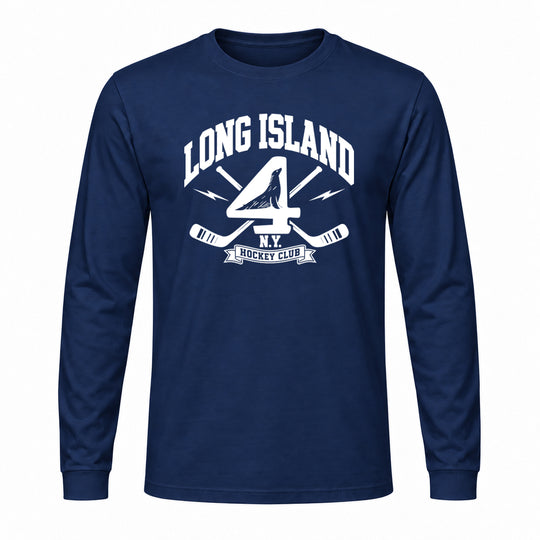 LONG ISLAND HOCKEY CLUB LIGHTNING LONG SLEEVE GRAPHIC TEE