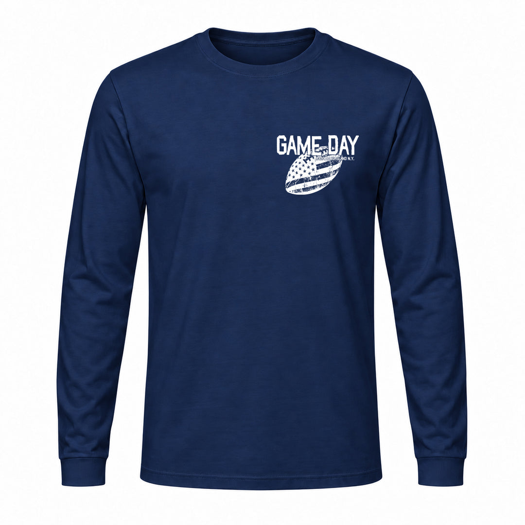 GAME DAY FOOTBALL LONG SLEEVE GRAPHIC TEE