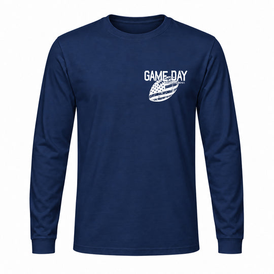 GAME DAY FOOTBALL LONG SLEEVE GRAPHIC TEE