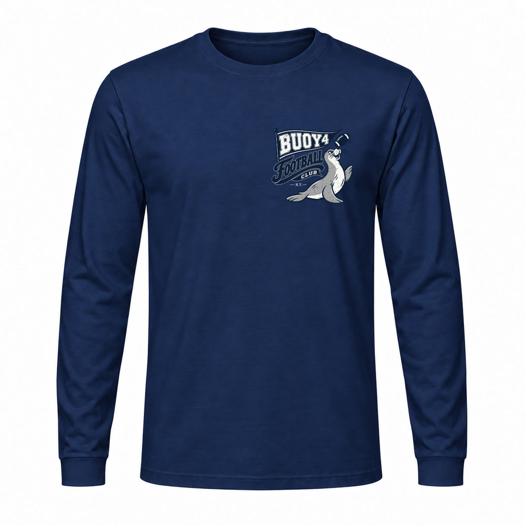 BUOY4 FOOTBALL FLAG LONG SLEEVE GRAPHIC TEE