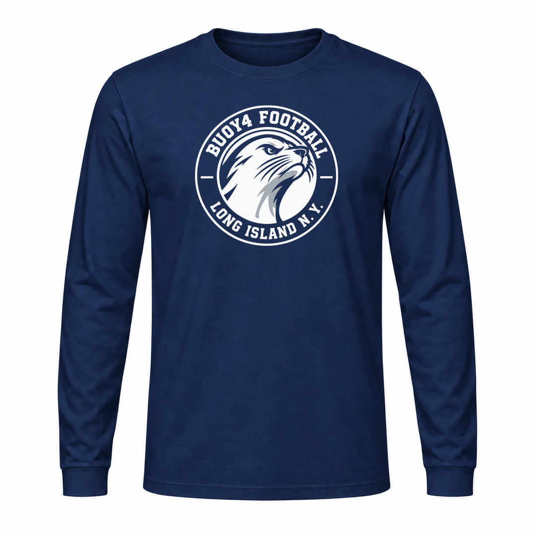 LONG ISLAND SEAL FOOTBALL LONG SLEEVE GRAPHIC TEE