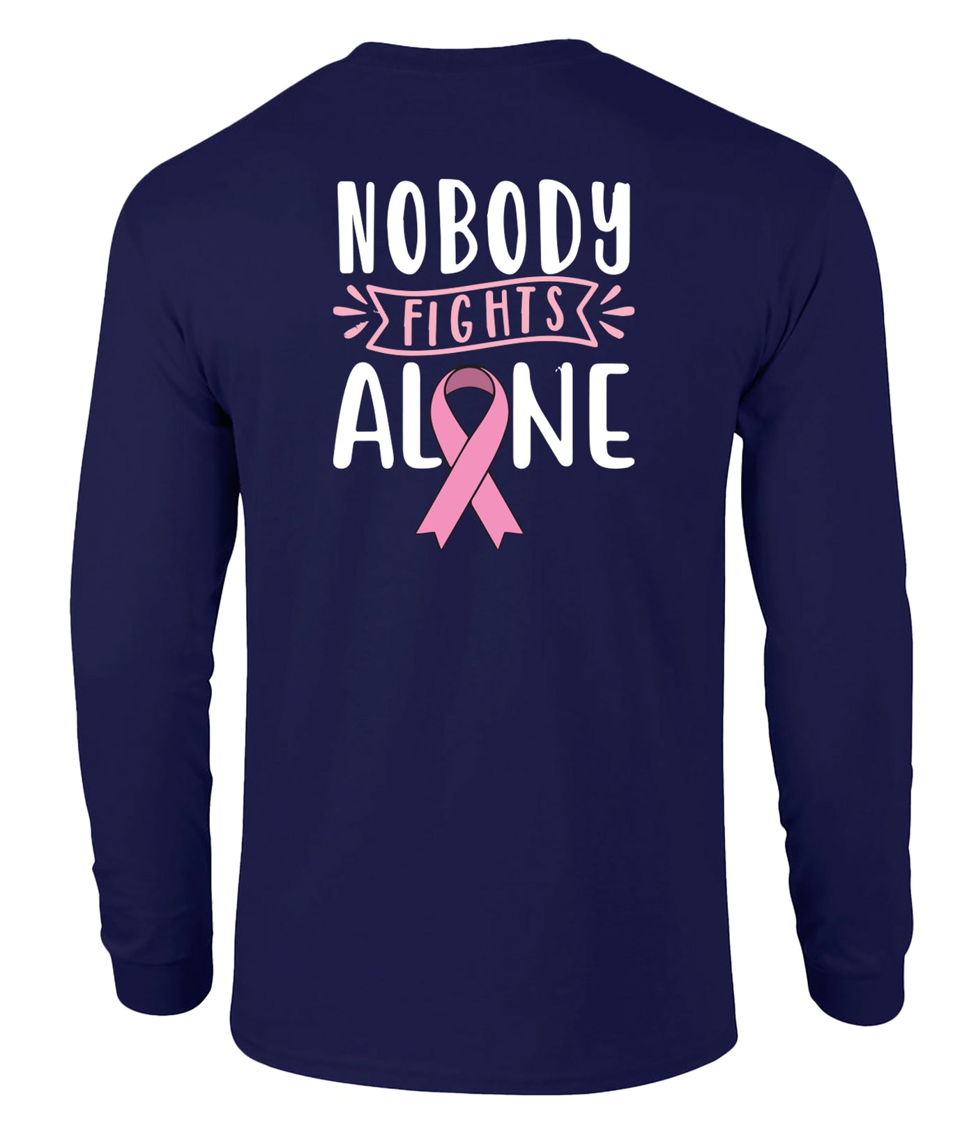 JHS 185 Breast Cancer Fundraiser Longe Sleeve T-Shirt