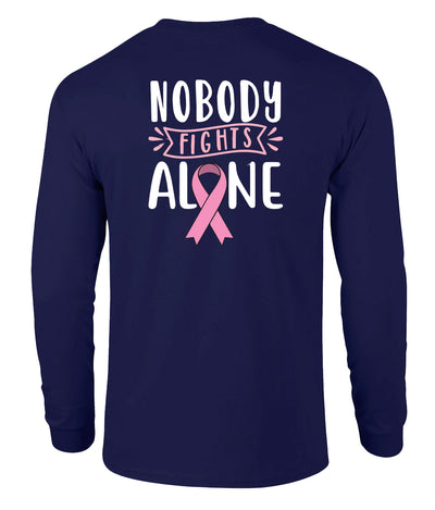 JHS 185 Breast Cancer Fundraiser Longe Sleeve T-Shirt