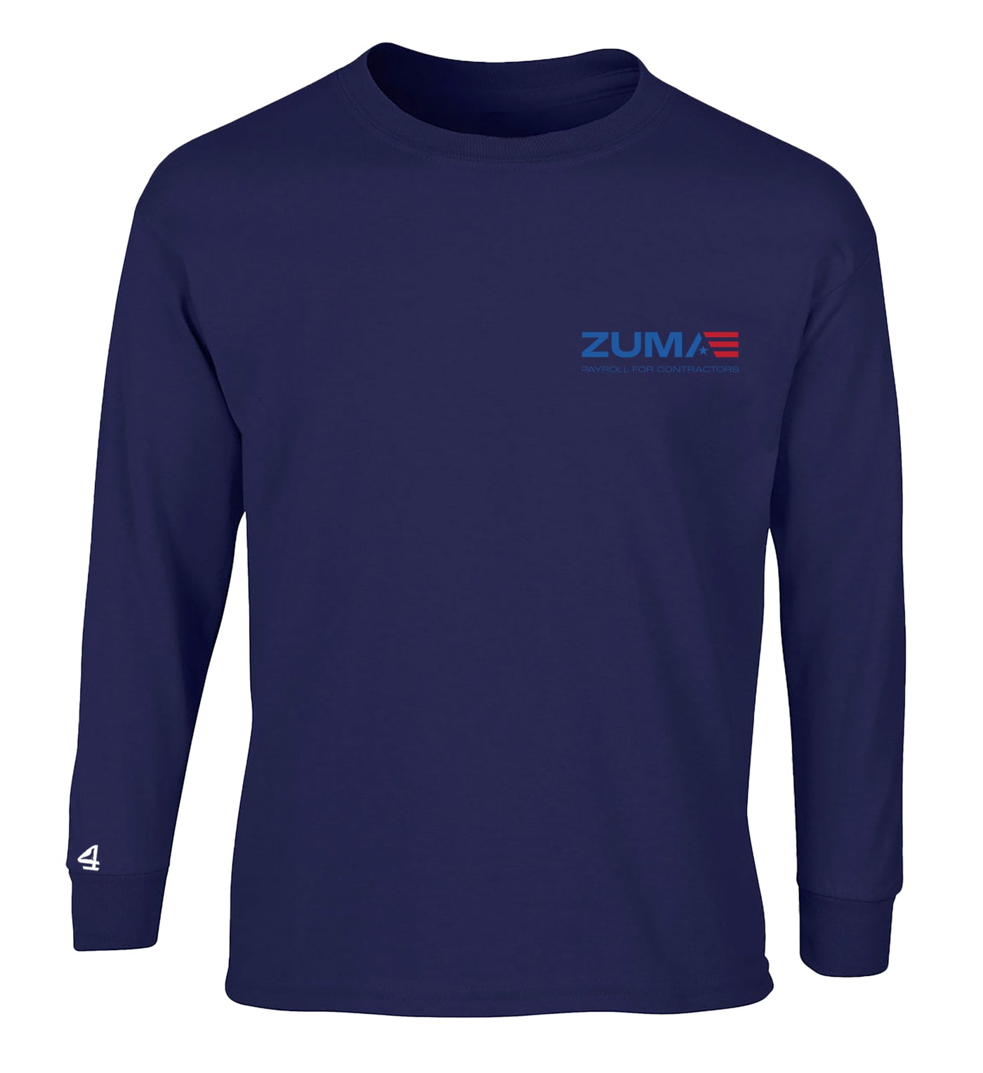 Zuma Payroll for Contractors Long Sleeve Cotton tee