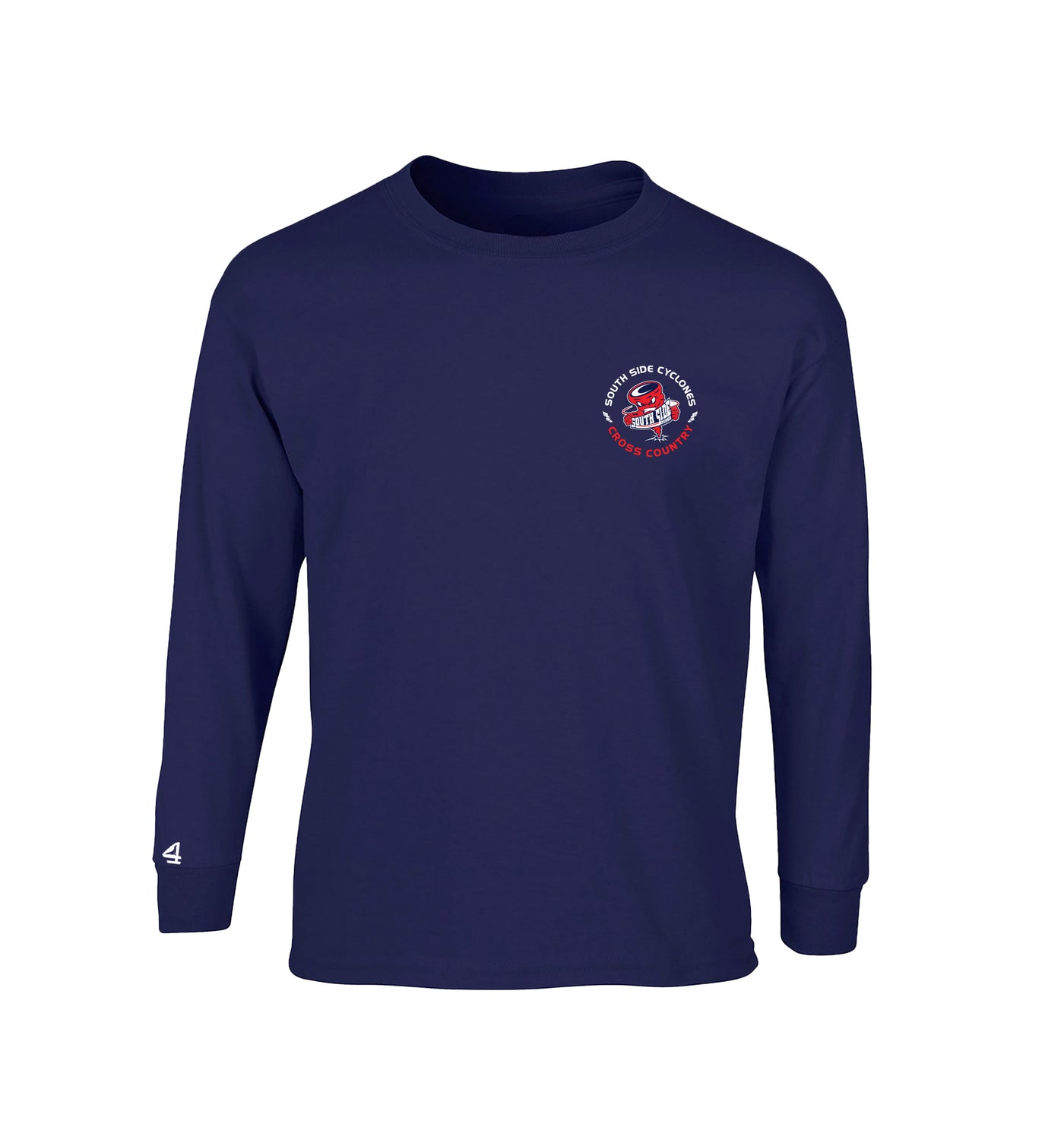 CYCLONES CROSS COUNTRY Flag Long-sleeve shirt