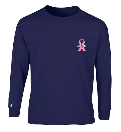 JHS 185 Breast Cancer Fundraiser Longe Sleeve T-Shirt