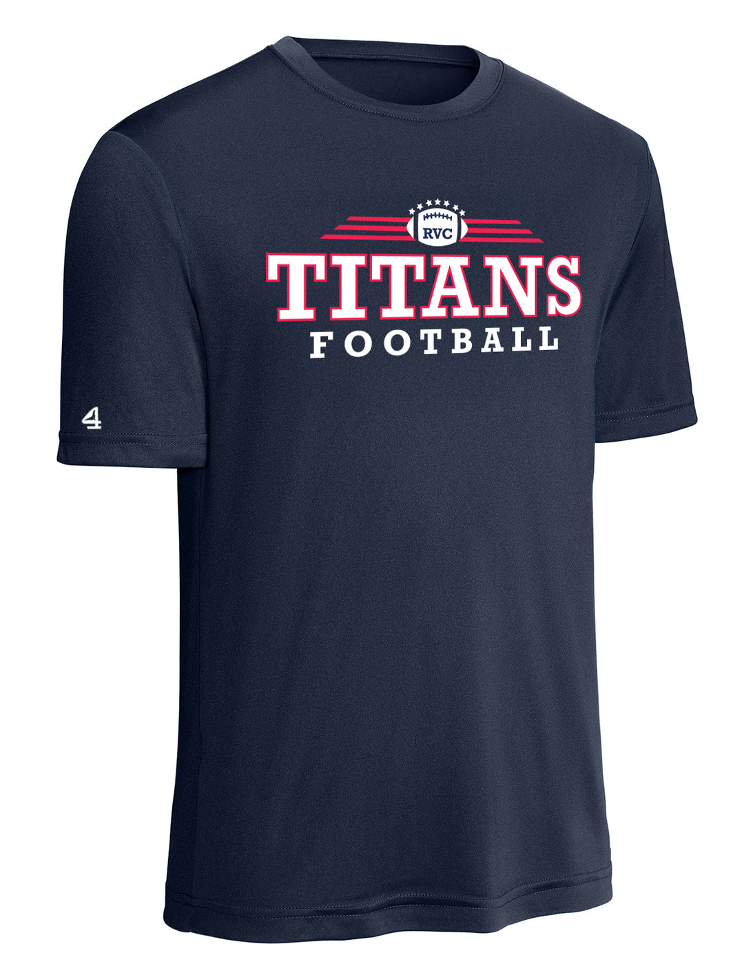 Titans Gameday 2 Short Sleeve Moisture Wicking Performance T Shirt Youth & Adult Size