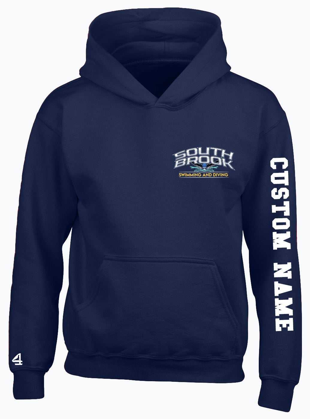 South Brook Swimming and Diving Hoodies