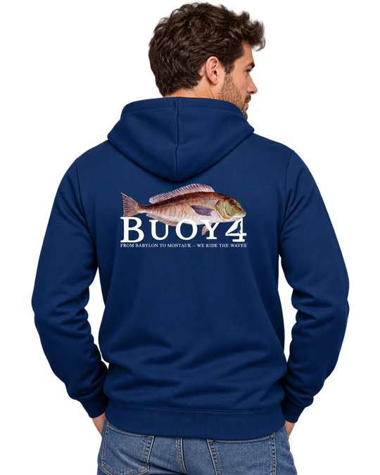 Buoy4 Tile Fish Hoodie