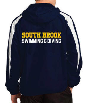 South Brook Swimming and Diving Type Windbreaker