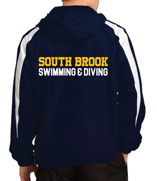 South Brook Swimming and Diving Type Windbreaker